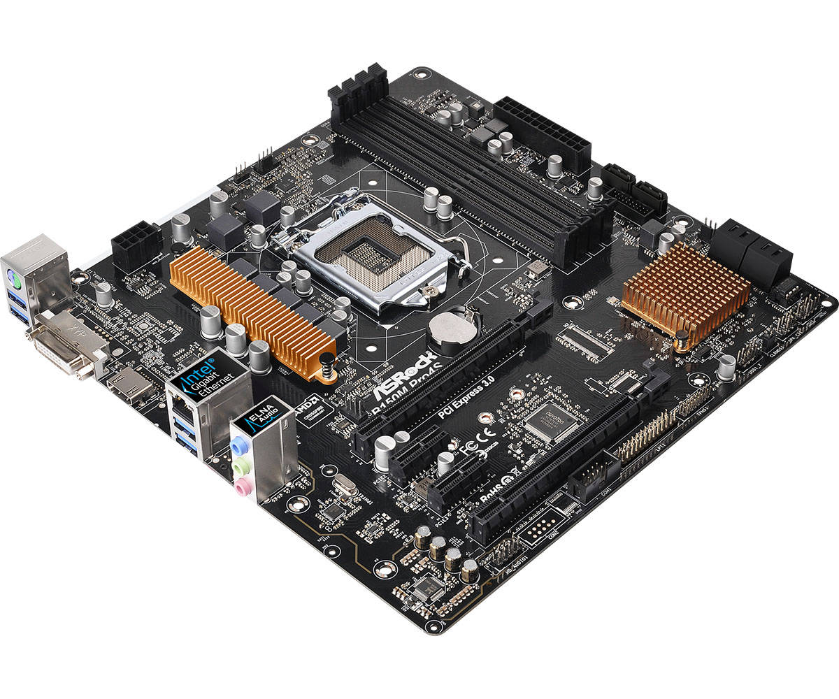 ASRock B150M PRO4 未使用（箱に傷あり）